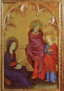 Simone Martini Christ Discovered in the Temple Sweden oil painting artist